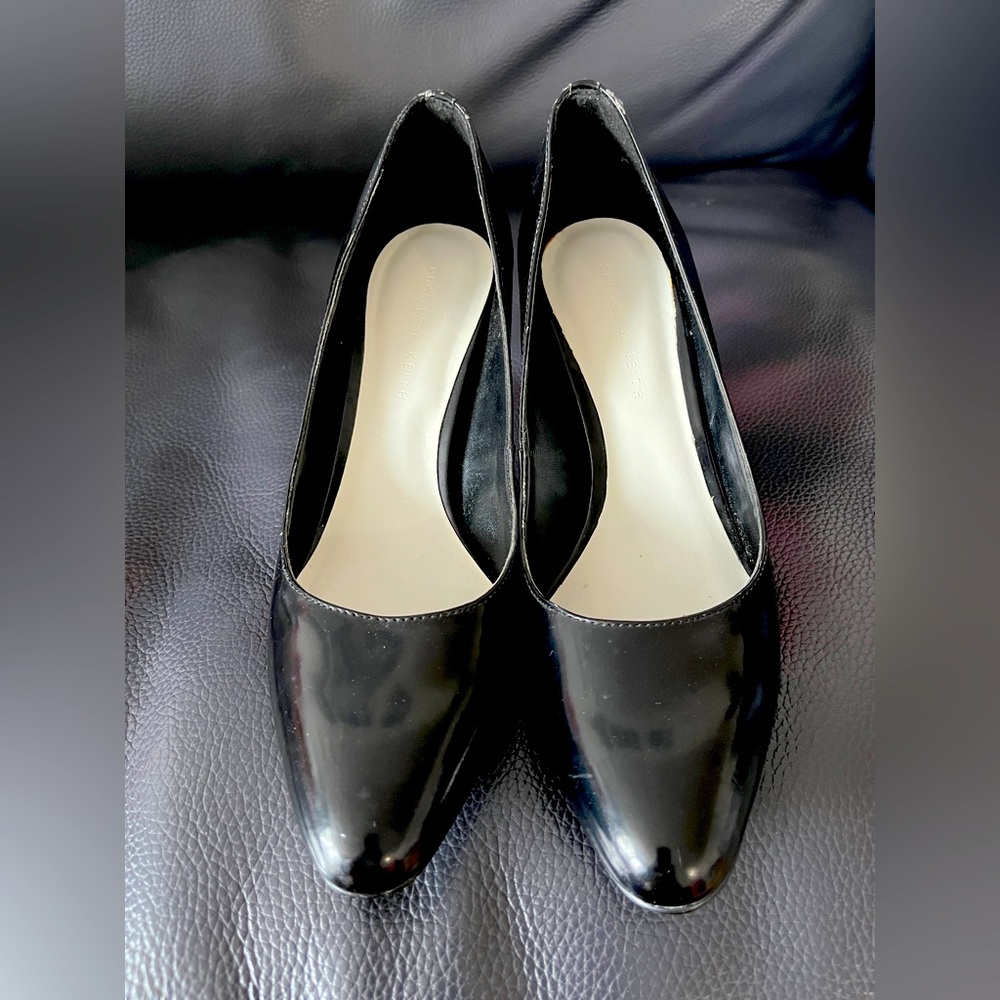 3 for 12 Charles and Keith Black heels bundle  SIZE 38